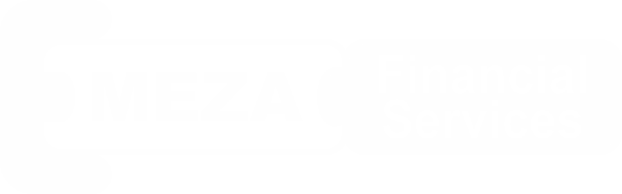 E-MEZA Financial Services Logo. 